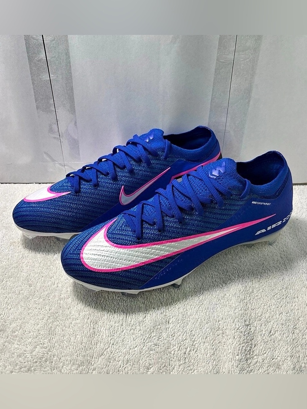 Nike Mercurial Vapor 16 Elite Soccer Cleats Blue Pink IM4212-446 Size 7.5